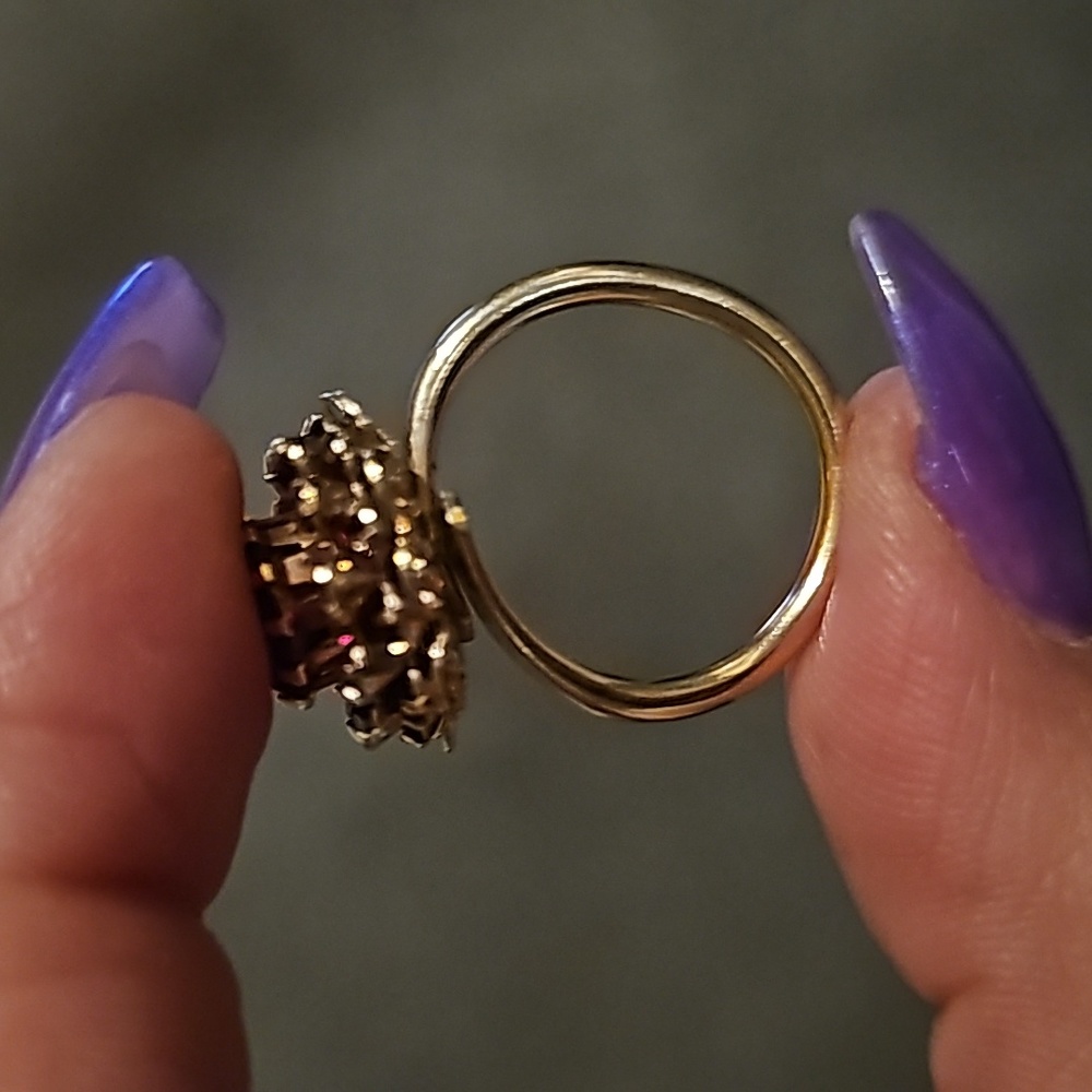 Gold Adjustable Ring - image 5